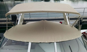 Cockpit Cover in Sunbrella Tresco Linen 