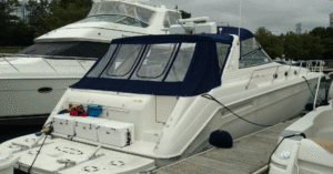 Sea Ray Sundancer 500 Aft Enclosure