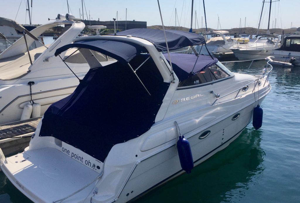 Regal Cockpit Cover | Chicago Marine Canvas | Custom Boat Covers