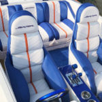 28' Skater Speedboat - Exterior Upholstery by Chicago Marine Canvas