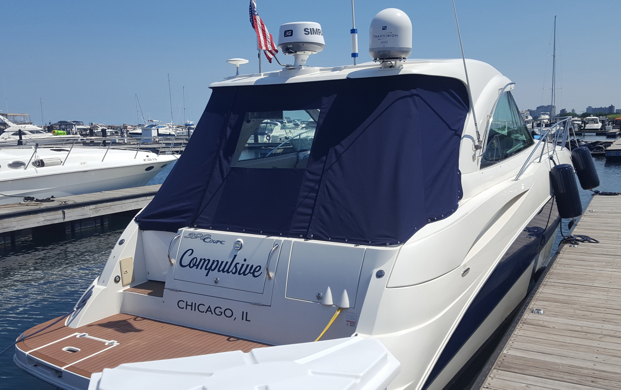 Sunbrella Marine Canvas | Chicago Marine Canvas | Custom Boat Covers