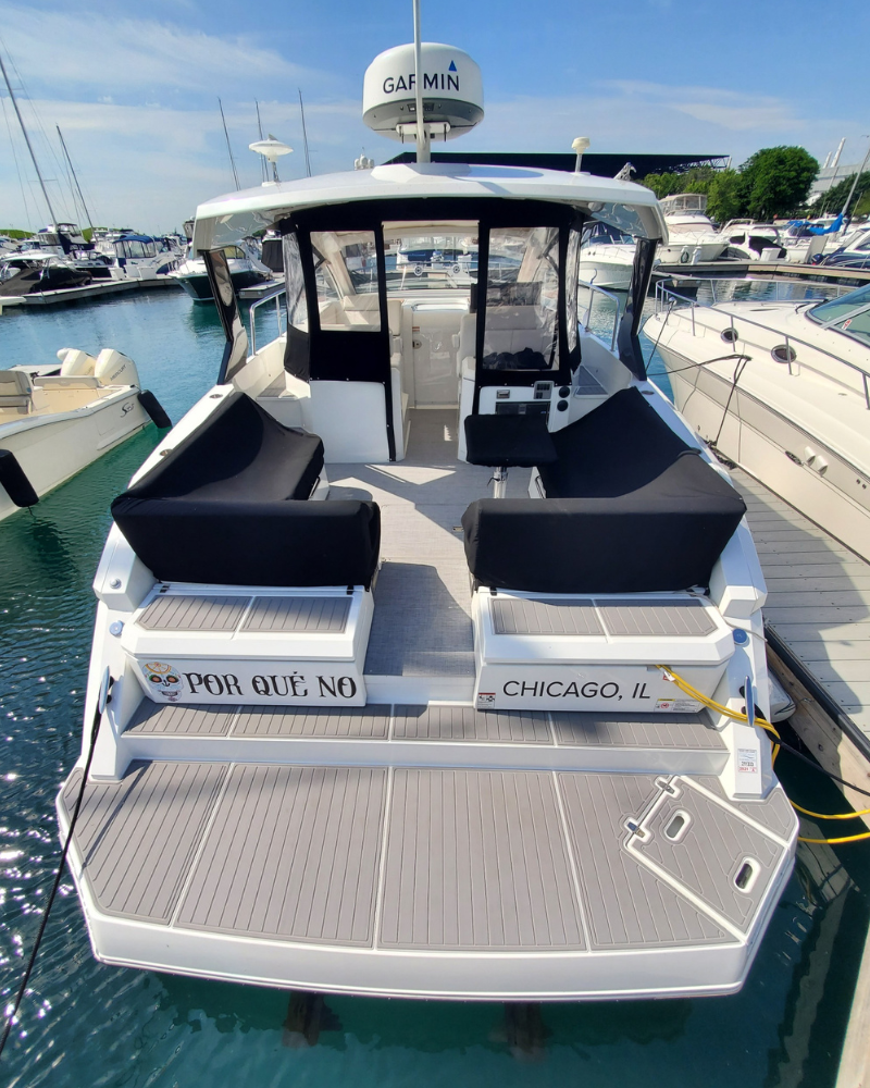 Customize Your Boat with Quilt Stitching and Sunbrella Horizon