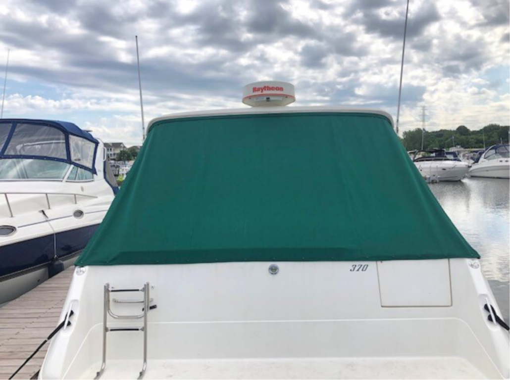 Aft Cover Chicago Marine Canvas Custom Boat Covers