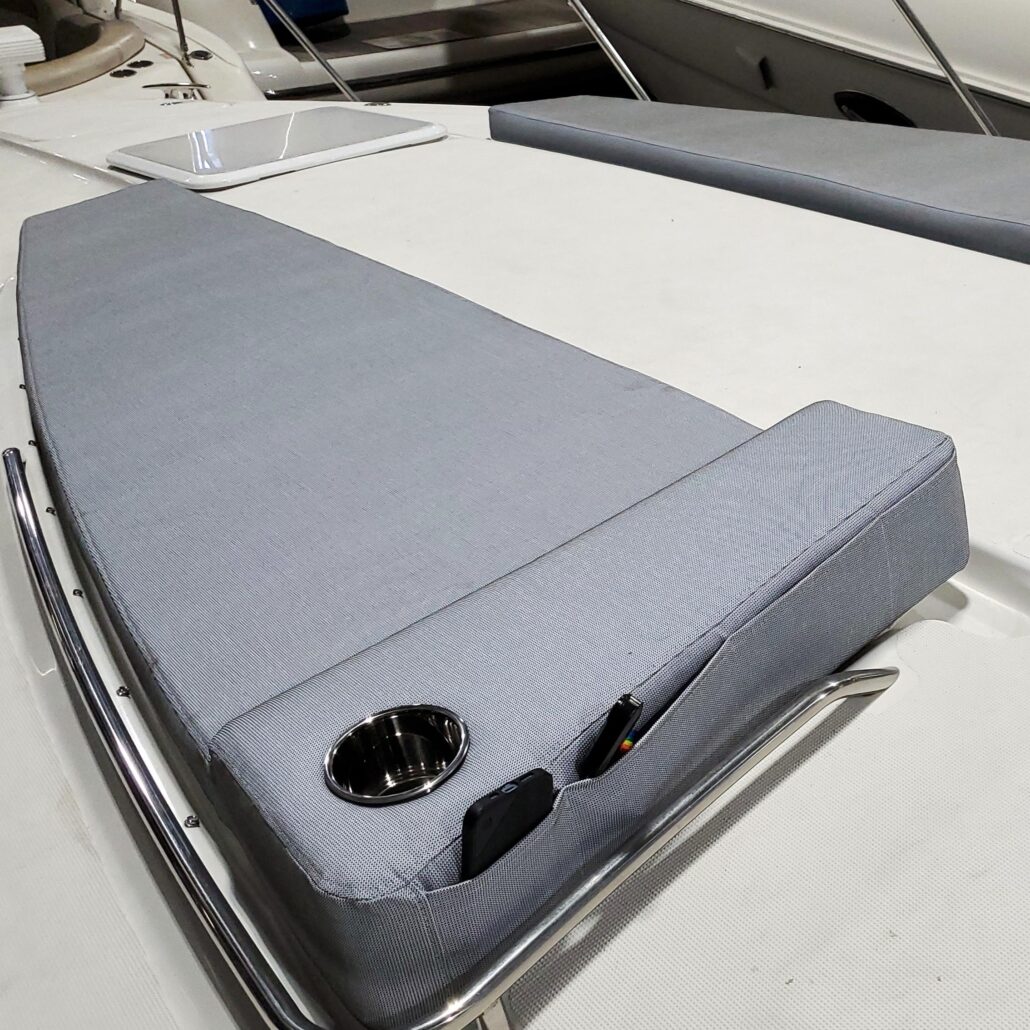 Chicago Marine Canvas sunpad bow pad boat